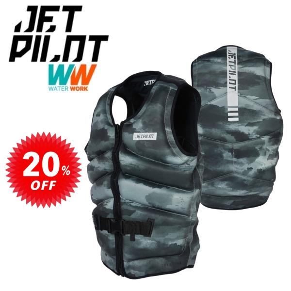 ★★★ JETPILOT 2023 MODEL ★★★2023モデルのメンズライフジャケットです。・ウェイクボード、SUPの操作に最適なモデルです。・100% フレックス-ライト ウルトラ ネオプレン素材で抜群の伸縮性！・フィット感に優れた...
