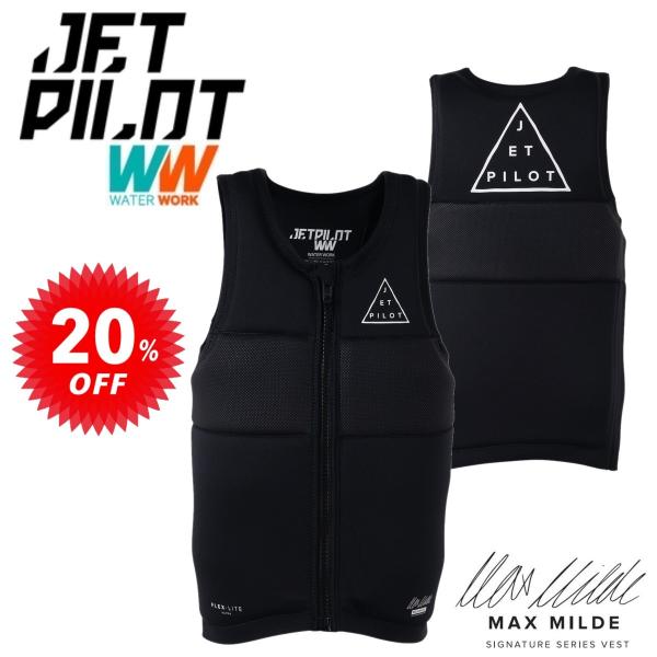 ★★★ JETPILOT 2023 MODEL ★★★2023モデルのメンズライフジャケットです。・プロボーダー マックス-ミルデのシグネチャーモデルです。・ウエイクボード、SUPの操作に最適なベストです。・100% 360°フレックス-ラ...