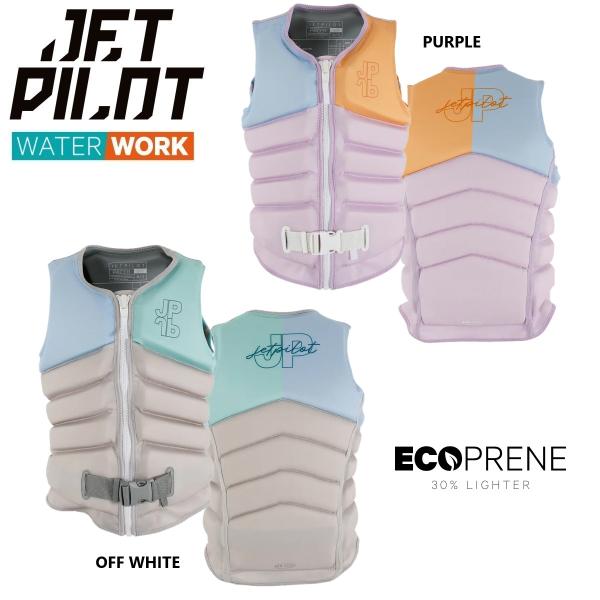 ★★★ JETPILOT 2026 MODEL ★★★2026年モデルのレディースインパクトベストです。・地球にやさしいリサイクルネオプレン”エコプレーン”を100％使用。　従来のネオプレンよりも30％軽量。丈夫さと柔らかさを兼ね備えた素材...