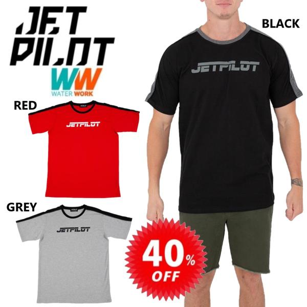 ★★★ クリアランスセール 40%オフ！！★★★・肩から袖に入ったラインがアクセントになっています。・胸元にはJETPILOTロゴが入っています。・綿100％でサラッとしたナチュラルな着心地です。・羽織もののインナーにも。★ ネコポス便/ゆ...