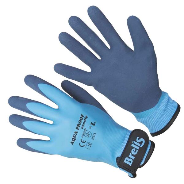 25-01 アクアプルーフ ブルリス 富士手袋工業 安全用品 FUJITE 天然ゴム