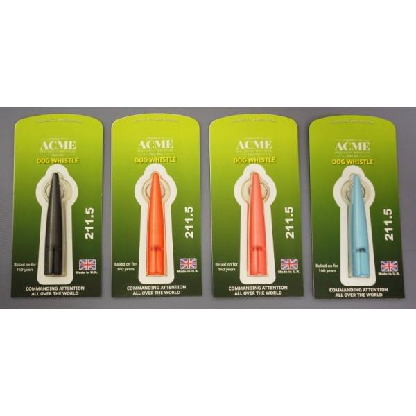 敏感な犬の耳のために特別にデザインされた英国ACMEの犬笛です。【サイズ】径1.3cm×長さ7.8ｃｍ【素　材】プラスチック