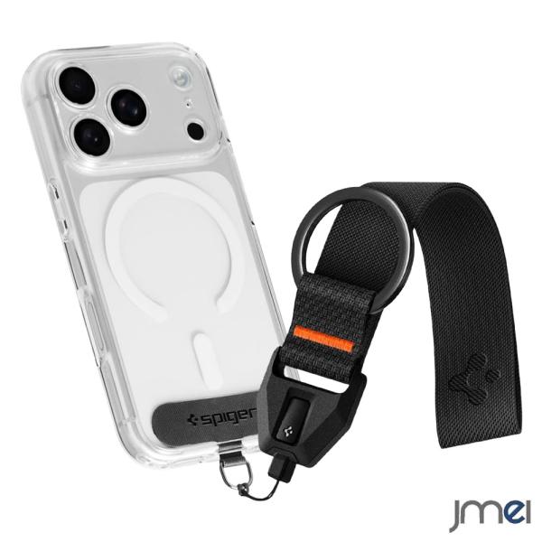 Spigen スマホストラップ ハンドストラップ 落下防止 紛失防止 強化ストリング 高耐久ナイロン 全機種対応 タグパッチ付属 着脱式コネクター ワンタッチ着脱