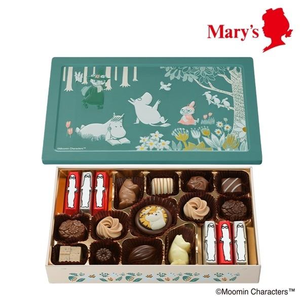 バレンタイン チョコ 2026 メリーチョコレート ムーミン 缶 「ムーミン