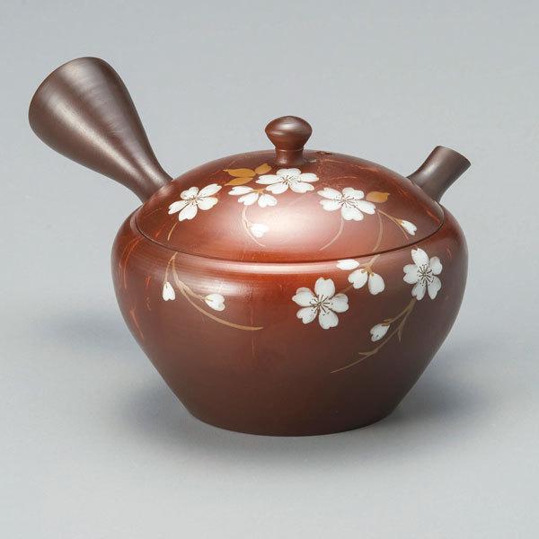 常滑焼 玉光作 平丸桜 急須 160cc セラメッシュ M 23 きゅうす おしゃれ 日本製 陶製茶こし ティーポット 食器 茶器 プレゼント ギフト 作家 Ikai M 023 器茶房 彩庵yahoo ショップ 通販 Yahoo ショッピング