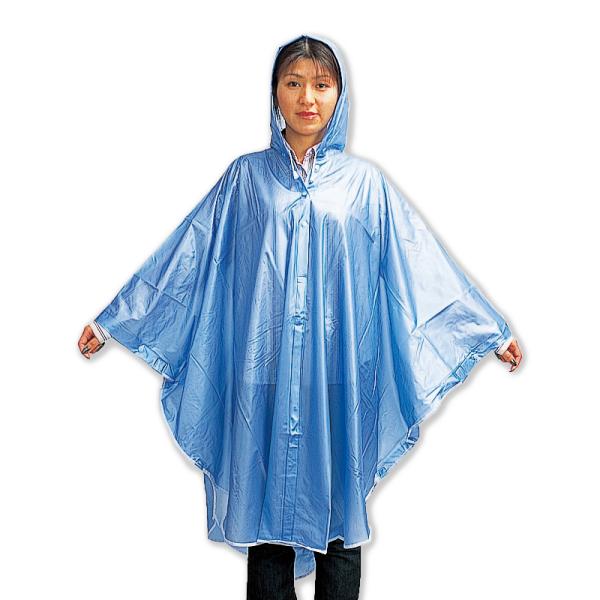 レインポンチョ（防災 消火 消防 災害救助 救出 災害用品 雨具）