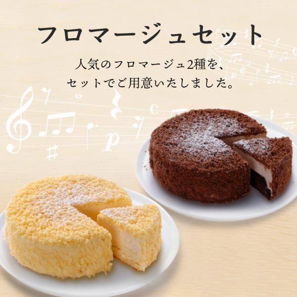 【チーズケーキ2種 食べ比べセット】冷凍 ギフト プレゼント スイーツ ケーキ ベイクドチーズ レアチーズ ガトーショコラ ティラミス 送料無料 誕生日 食べ比べ