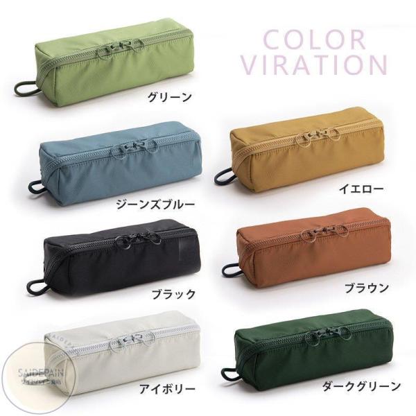 筆箱 おしゃれ ペンケース 大容量 ペンポーチ スクエア 箱型 シンプル 超人気 専門店 小学校 中学 ペン 学生 文房具 取っ手付き小物入れ ケース 高校 女子 男子 韓国