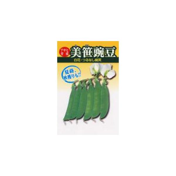 エンドウの種 絹さや美笹えんどう 1dl ( 野菜の種 ) : 菜園くらぶ