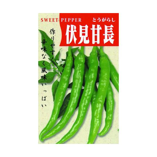 色と成りのよい長形の青とう！長形で、早生の豊産種。果色は緑が濃くてテリがあり、曲がり少なく揃いがよい。草勢旺盛でウイルス病に強く、作りやすい。辛みは全くなく、油いため、焼きトウガラシ、天ぷら、煮食に適する。 ■容量は季節により変更となる場合...
