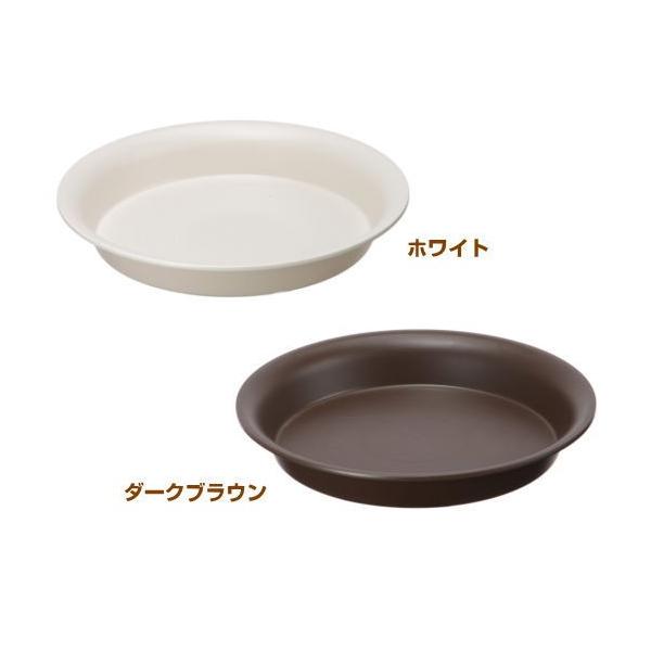 クラフトポットやクラフトボールの鉢底より流れ出た土や泥によりお庭やベランダのコンクリートやタイル、室内の床などを汚さないように設置できます。サイズ：直径22.3cm×高さ3.7cm材質：ポリプロピレンカラー：ホワイト・ダークブラウン