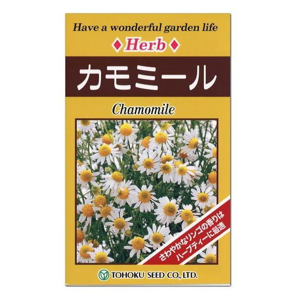 トーホク ハーブ カモミール 種 家庭菜園 ジャーマンカモミールのタネ たね 種子 Herb カモマイル カミツレ メール便対応 Z57 10 菜園ライフ 通販 Yahoo ショッピング
