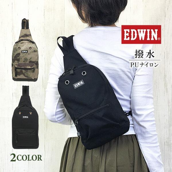 EDWIN（エドウィン） ボディバッグ ワンショルダーバッグ メンズ
