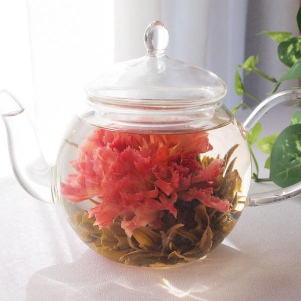 アソートタイプは5種類の工芸茶を1袋にまとめて梱包となります。 どの種類のお花が開くか、ランダムでお楽しみください。原産国：中国　原材料：白茶、食用花