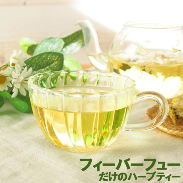 「フィーバーフュー」のティーバッグです。ズキズキさんに人気のハーブ。リラックスタイムにぴったり。原材料：フィーバーフュー(ウクライナまたは中国)　内容量：30包　賞味期限：出荷から365日以上のものをお届け