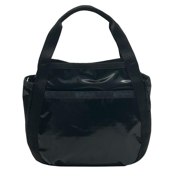LeSportsac レスポートサック ショルダー 黒 光沢 8056 M135
