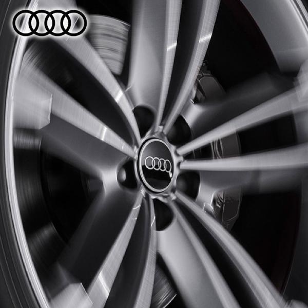 アウディ(Audi) 純正 ダイナミックハブキャップ/センターキャップ 回転