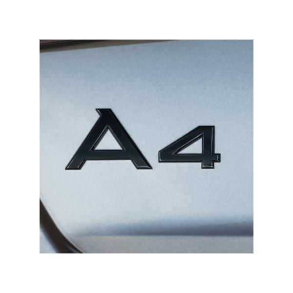 アウディ(Audi) 純正 A4 ブラックエンブレム A4 (8W) 8W0071803 セダンアドバン オールロードクワトロ