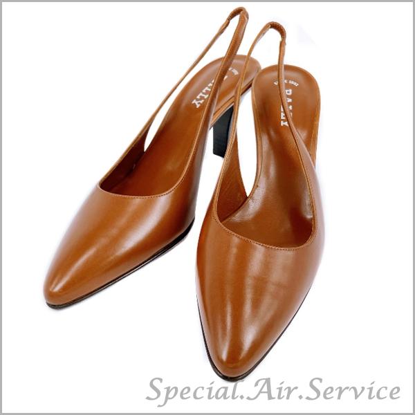 Bally BALLY バリー レディースパンプス LUGGAGE CALF PLAIN ブラウン 