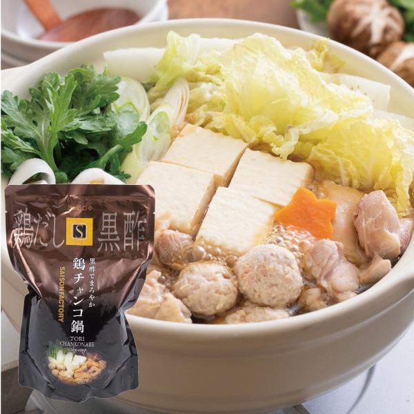 セゾンファクトリー 鍋つゆ 鶏チャンコ鍋 750g [ラッピング対応不可