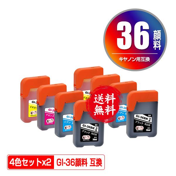 GI-36 キヤノンGX7030 / GX6030 互換インク8本&トナー GI-36