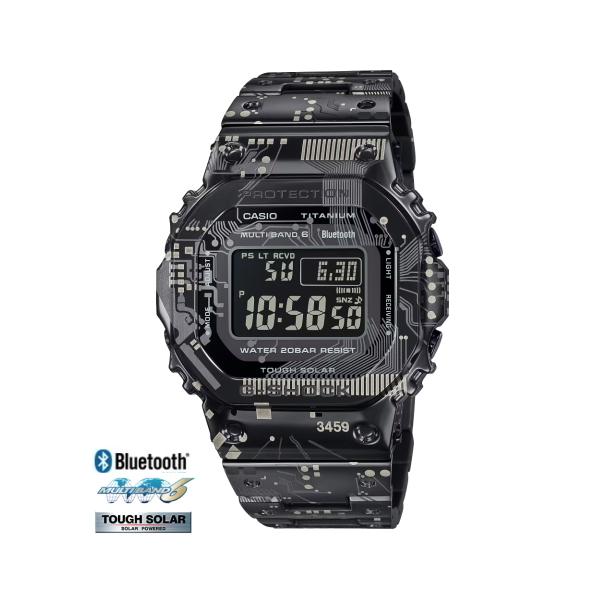 G-SHOCK フルメタルチタン合金「TranTixxii」サーキットボードの柄を