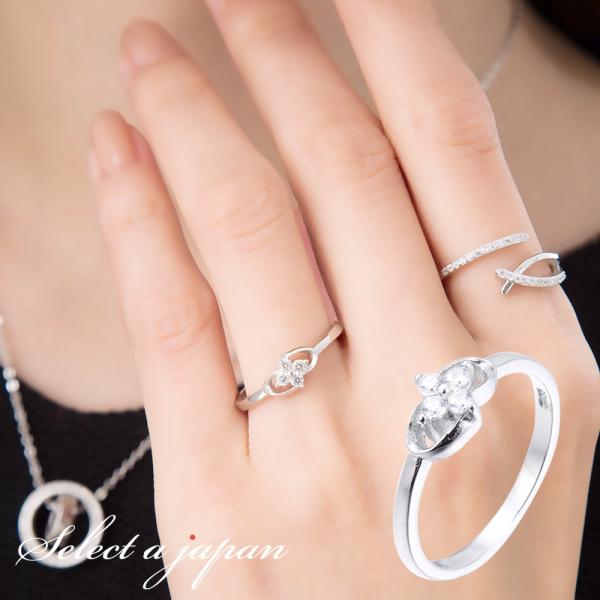 スノー　シルバー925リング4つ saj_nn000011
