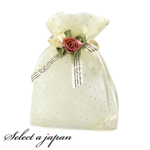 素材：オーガンジーカラー：白（ホワイト）サイズ縦(cm) ：14cmサイズ横(cm) ：9cm※縫製の都合上、表記サイズから±1cm程度の誤差がある場合がございます。容量：1個商品画像はできる限り実物に近い色合いで掲載しておりますが、ご覧い...