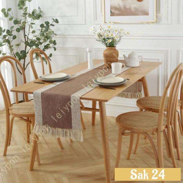 ■製品詳細：【サイズ】：38*180cm38*220cm38*200cm38*240cm38*270cm30*45cm【個数】：1枚組★ワンランク上のテーブルコーディネートいつもの食卓をワンランク上に格上げしてくれるテーブルランナー。無地調...