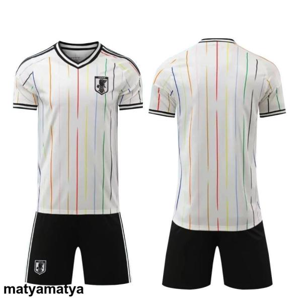 2026 日本代表 アウェイユニフォーム 好きな番号・ネーム印字対応 サッカーユニフォーム セットアップ　半袖