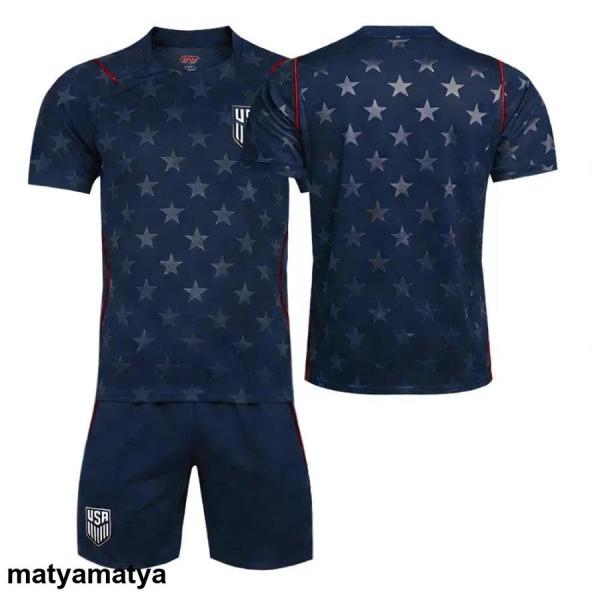 2026 アメリカ代表アウェイ 10 番プリシッチ 8 番マッケニー サッカージャージ サッカーユニフォーム