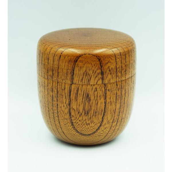 茶道具 棗 中棗 欅拭漆 木製 紙箱 : 新古茶道具 さかい ヤフー店