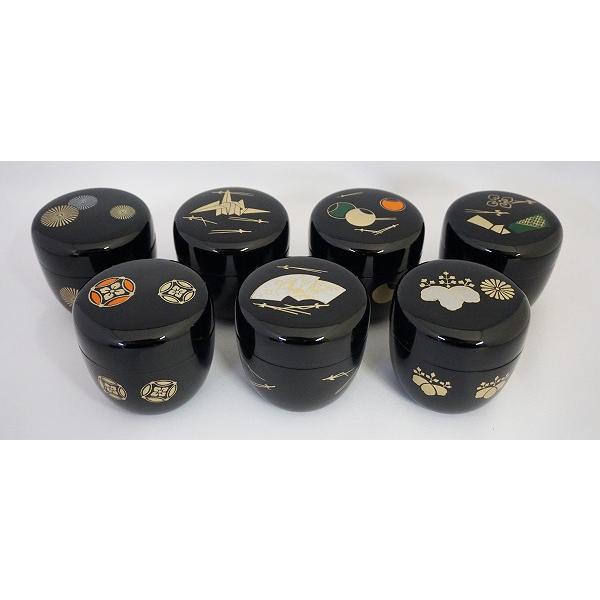 茶道具　黒柿扇面香合・軸「露堂々」 茶器/茶道具 香合】 溜面取 武蔵野蒔絵 錫縁 谷川真斎作 – 今屋