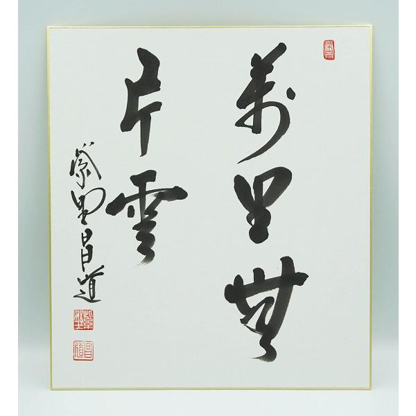 茶道具 色紙 大徳寺 瑞峰院 前田昌道 好日 干支 兎絵 たとう入 【公式