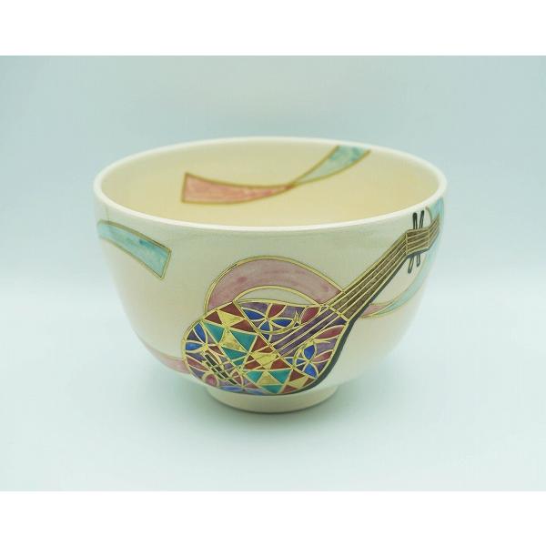 茶道具　色絵茶碗 茶器/茶道具 抹茶茶碗】 色絵茶碗 千鳥 加藤永山作 – 今屋静香園