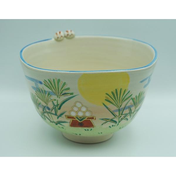 東山深山　色絵茶碗　独楽　茶道具 東山深山 色絵茶碗 独楽 茶道具 - メルカリ