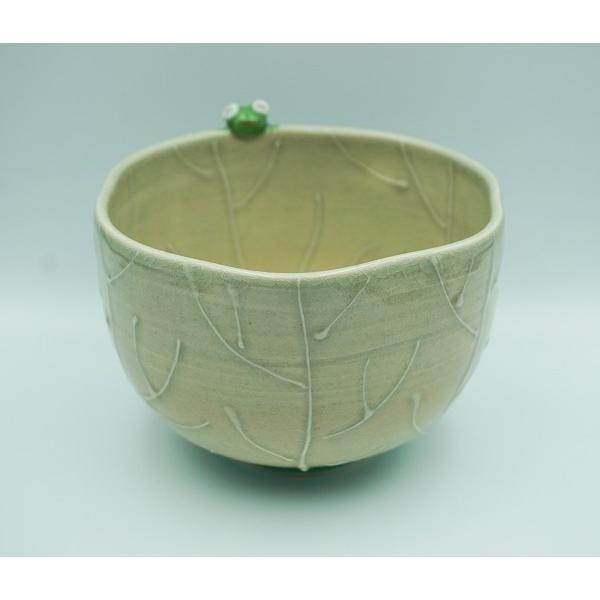 茶碗　蓮葉にかえる　東山深山　抹茶茶碗　抹茶碗　茶道具　抹茶 茶道具 茶碗 茶碗 蓮葉にかえる 東山深山 化粧箱 : 新古茶道具 さかい