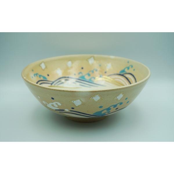 b338【新品・未使用】平茶碗 波に千鳥 小倉 寅介 紙箱 茶道具 b338【新品・未使用】平茶碗 波に千鳥 小倉 寅介 紙箱 茶道具