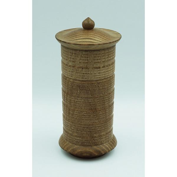 茶道具　唐子莨入（茶器）　石斎 茶道具 莨入 巻莨入 桑 唐人笠 化粧箱 : 新古茶道具 さかい