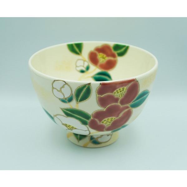 茶道具 茶碗 茶碗 仁清 玉椿 水出宋絢 化粧箱 : 新古茶道具 さかい