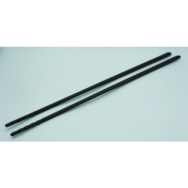 風炉用 火箸 さび色仕上 紙箱入 受注生産】茶道具 炭点前 長火箸