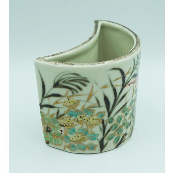 1221 茶道具 色絵 樹 高野昭阿弥  蓋置　未使用 1221 茶道具 色絵 樹 高野昭阿弥 蓋置 未使用 - メルカリ