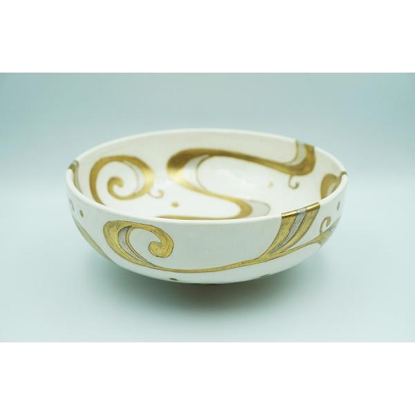 【未使用】西村利峰　京焼　茶碗 月に流水絵 　共箱 未使用】西村利峰 京焼 茶碗 月に流水絵 共箱 - メルカリ