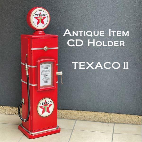 アンティークアイテムCDホルダー　ガスポンプ　TEXACO アメリカン レトロ アンティークアイテム CDホルダー ガスポンプ