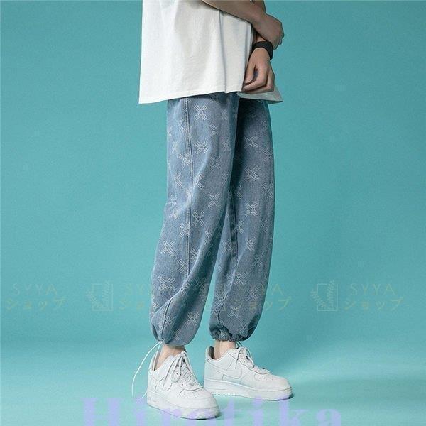 注目 ボトムス パンツ ワイドパンツ メンズ バギーパンツ ゆったり 九分丈 ワイドパンツ メンズ バギーパンツ 太め ゆったり 九分丈 デニムジーンズ 花柄 和柄 ワークパンツ デニムパンツ ストリート ダンス ファッション Www Threeriversofs Com