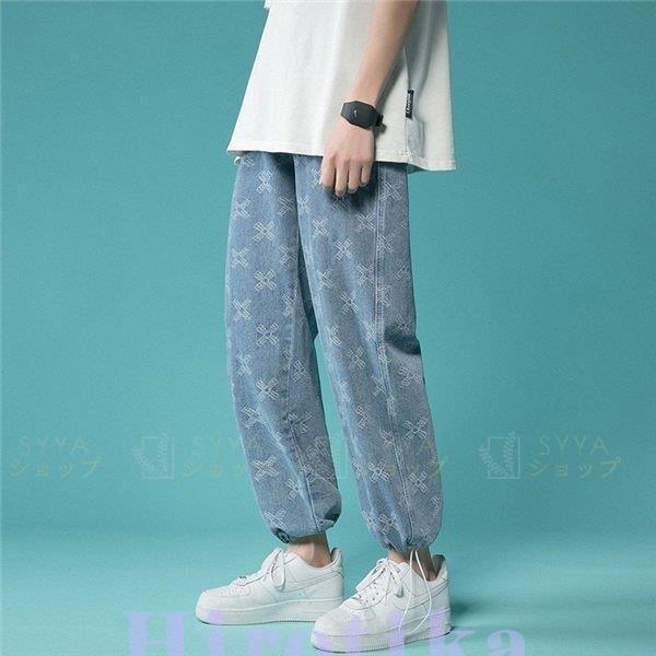 注目 ボトムス パンツ ワイドパンツ メンズ バギーパンツ ゆったり 九分丈 ワイドパンツ メンズ バギーパンツ 太め ゆったり 九分丈 デニムジーンズ 花柄 和柄 ワークパンツ デニムパンツ ストリート ダンス ファッション Www Threeriversofs Com