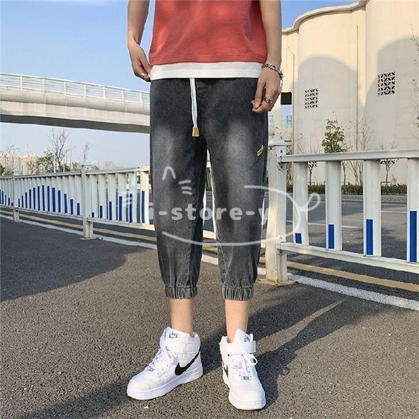 人気商品 ボトムス パンツ クロップドパンツ メンズ テーパードパンツ デニムパンツ ジーパ クロップドパンツ メンズ テーパードパンツ デニム パンツ ジーパン ジーンズ スウェットショートパンツ ジョーカーパンツ 夏ズボン Www Threeriversofs Com