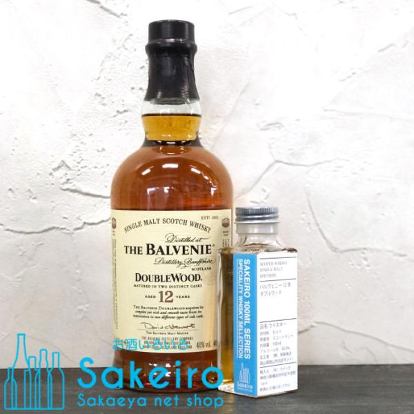 ザ バルヴェニー (バルベニー)　12年 ダブルウッド 40％ 100ml [ウイスキー][御歳暮 贈り物 御礼 母の日 父の日 御中元]