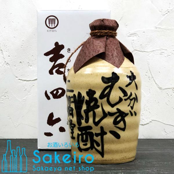 大分むぎ焼酎 二階堂 吉四六 25度 720ml 陶器入り[御歳暮 贈り物 御礼 母の日 父の日 御中元]