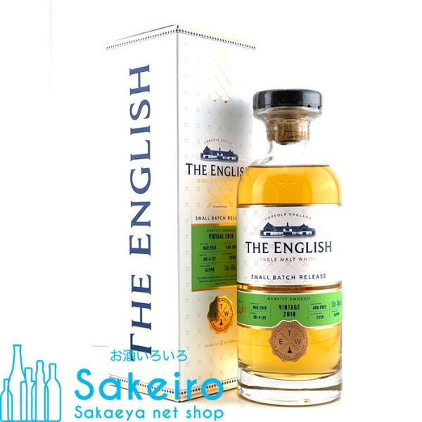 ザ・イングリッシュウイスキー 2010 12年 ヘビリースモークド 46% 700ml［ウイスキー]
